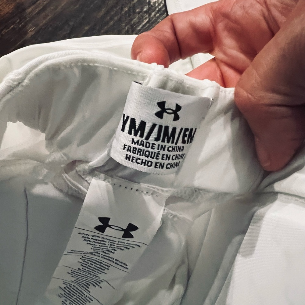 Under Armour Youth med football pants White - Picture 5 of 5